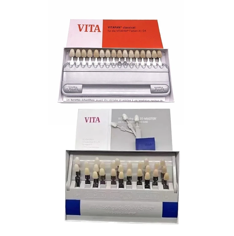 

Палитра для определения цвета зубов A1-D4, 16 цветов, для отбеливания зубов, композитная смола, стоматологическая пластина для отбеливания