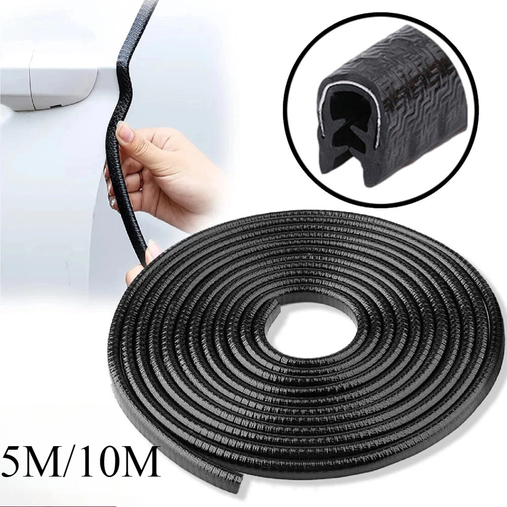 

General Anti-Collision Sealing Strip No-Paste Door Anti-Collision Car Door U-Shaped Edge Decorative Strip Keel Styling Mouldings