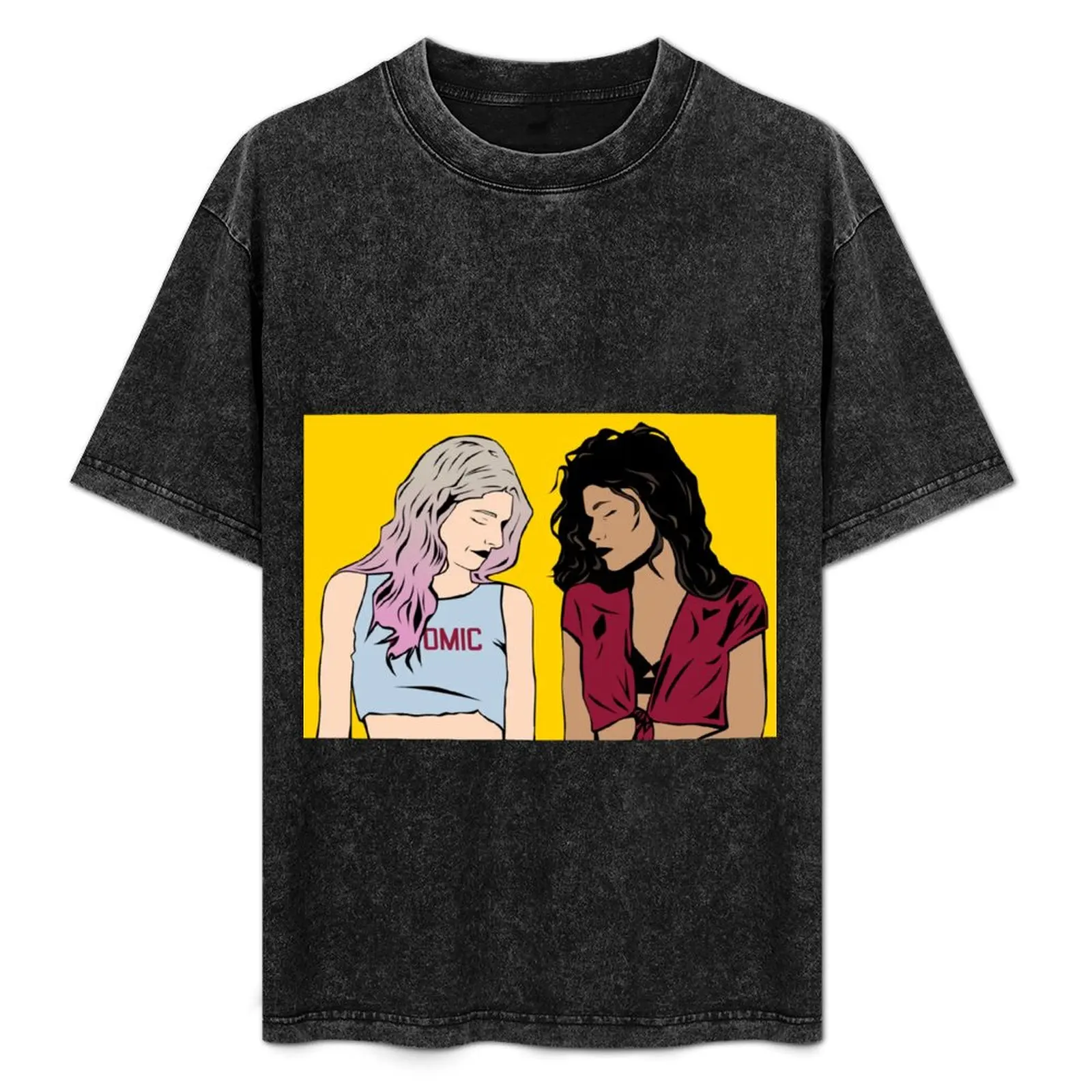 

Rue and Jules T-Shirt All Match Print Short Sleeve Top