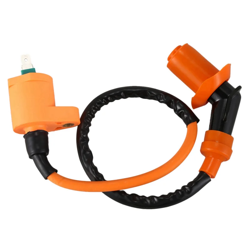ABUN-3X Racing Ignition Coil+Spark Plug+CDI Box For GY6 50Cc-150Cc 4-Stroke Engines ATV