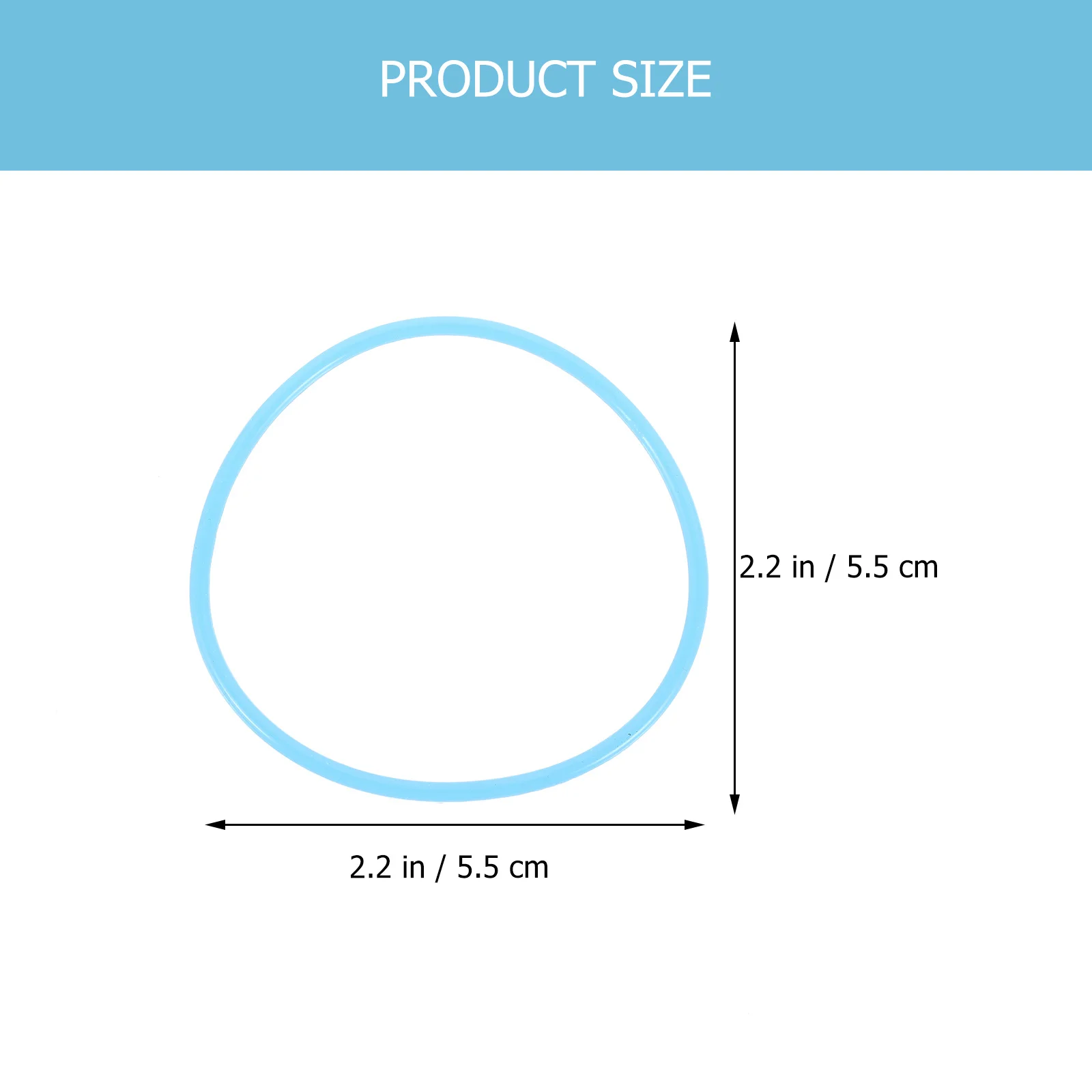 

30pcs Hair Tie Silicone Rubber Bands Glow In Dark Bracelet For Women Girls Decorative Silicone Wrist Bands Hair