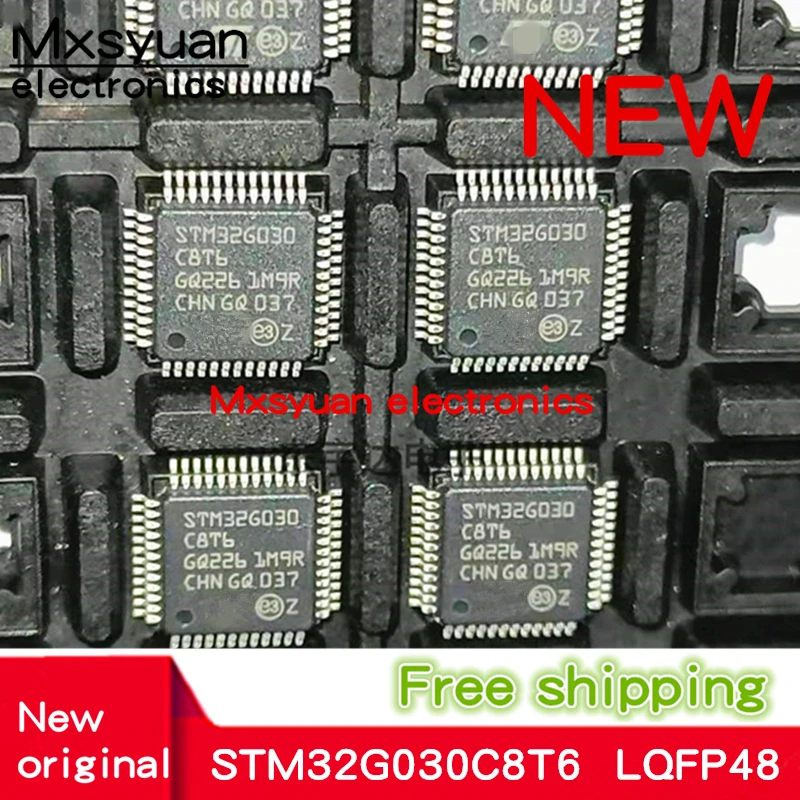 5PCS~50PCS/LOT STM32G030C8T6 STM32G030 C8T6 LQFP48 New original