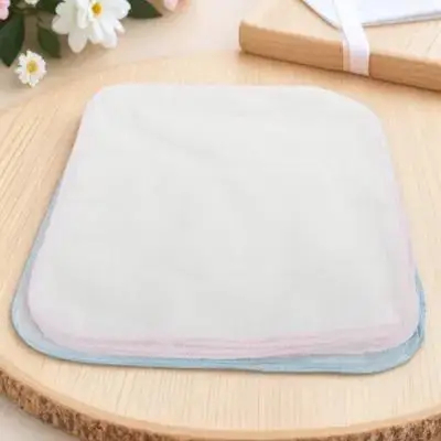 

20Pcs Cotton Baby Saliva Towels Washable Soft Absorbent Baby Wipes for Infant Toddler Teething Use Saliva Towel