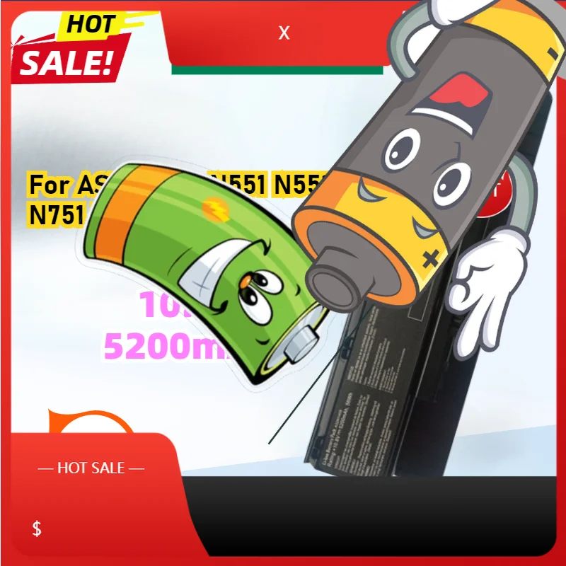 

Новый аккумулятор для ноутбука A32N1405 ASUS ROG N551 N551JM N751 N751JK G551 G771 G771JK GL551 GL551JK GL551JM G551J G551JK G551M G551J