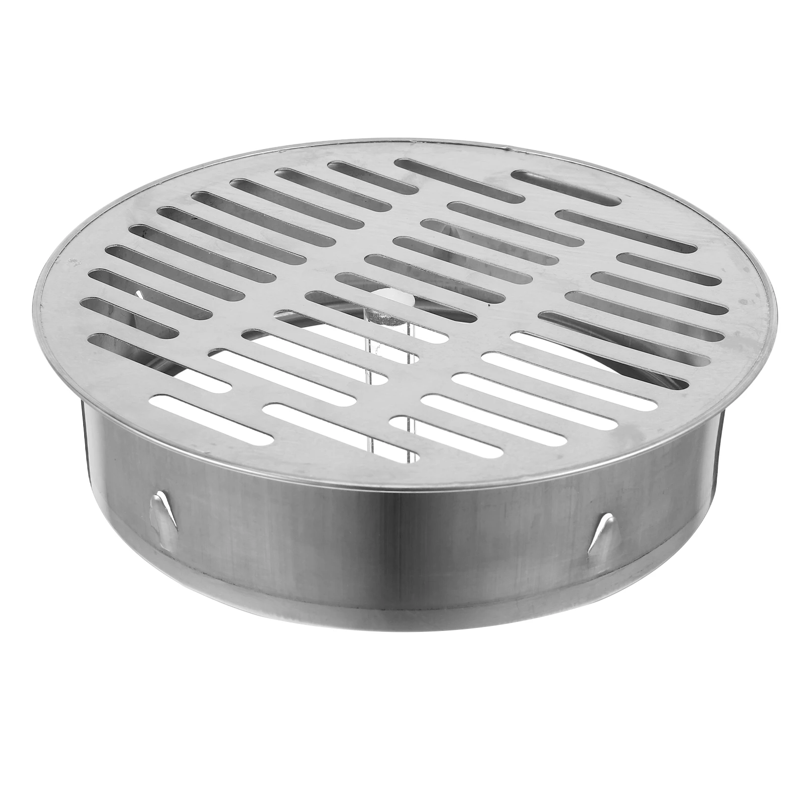 Sostituzione del coperchio dello scarico a pavimento in acciaio inossidabile Materiale 304 Guarnizione senza acqua ad alto flusso Facile installazione Slot per schede Giardino esterno