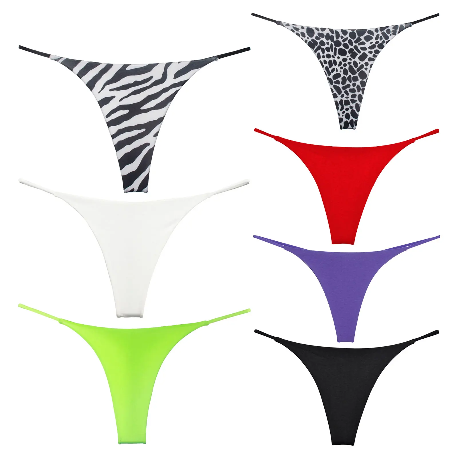 Tanga de baixo crescimento para mulheres, biquíni de praia, roupa de banho, discreto, t-back, banhos de sol