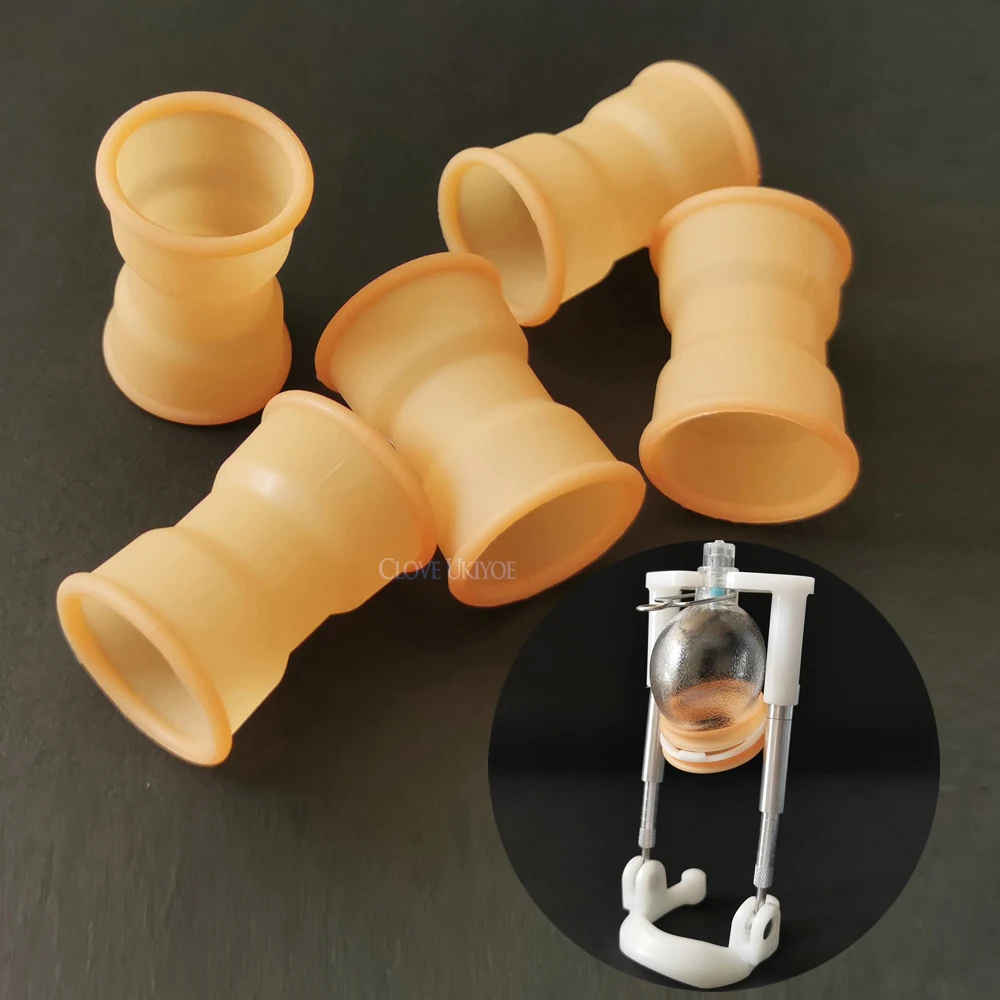 Penis Sleeve Extender Enlargement Silicone Replacemen Sleeve Glans Protector Cover Accessories for PMP Pennis Pump Stretcher Men view 6