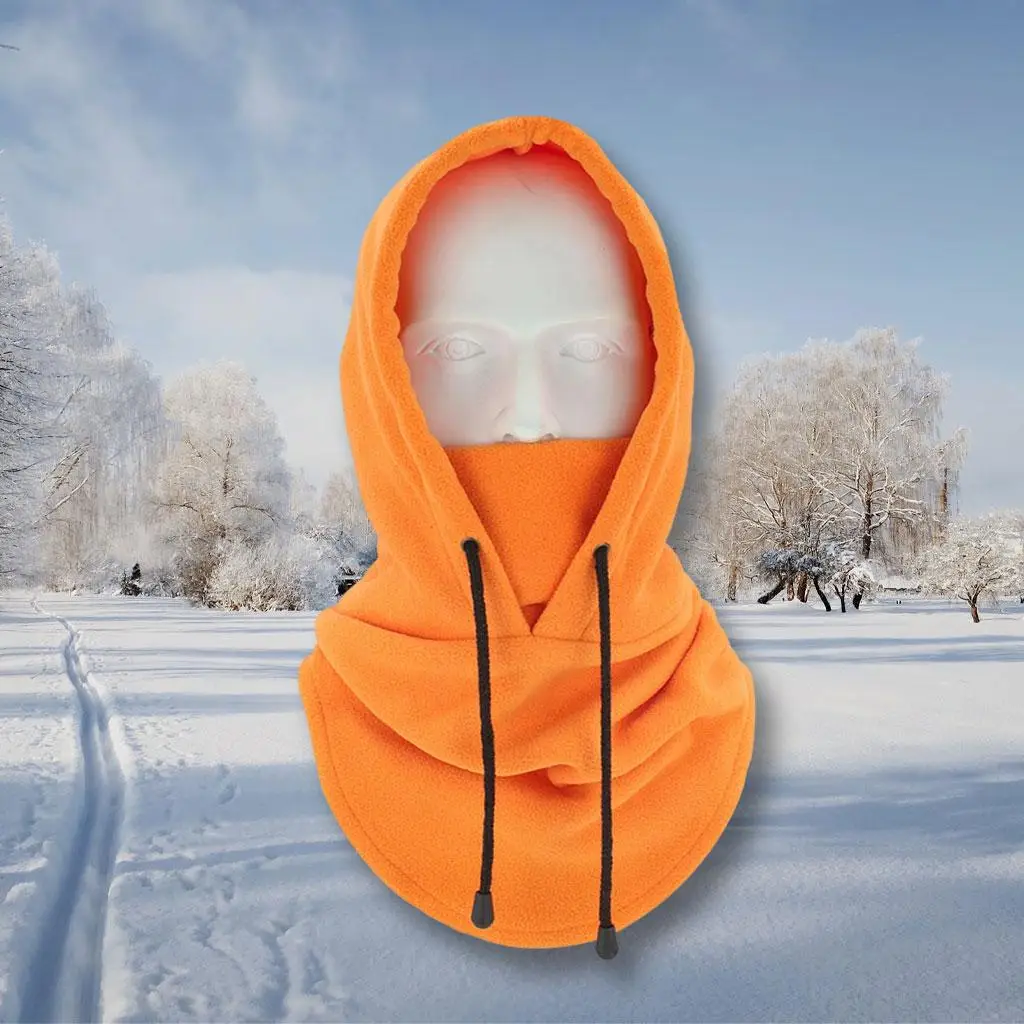 Gorro de invierno para hombre, máscara facial para clima frío, pasamontañas, capucha, deportes pesados al aire libre