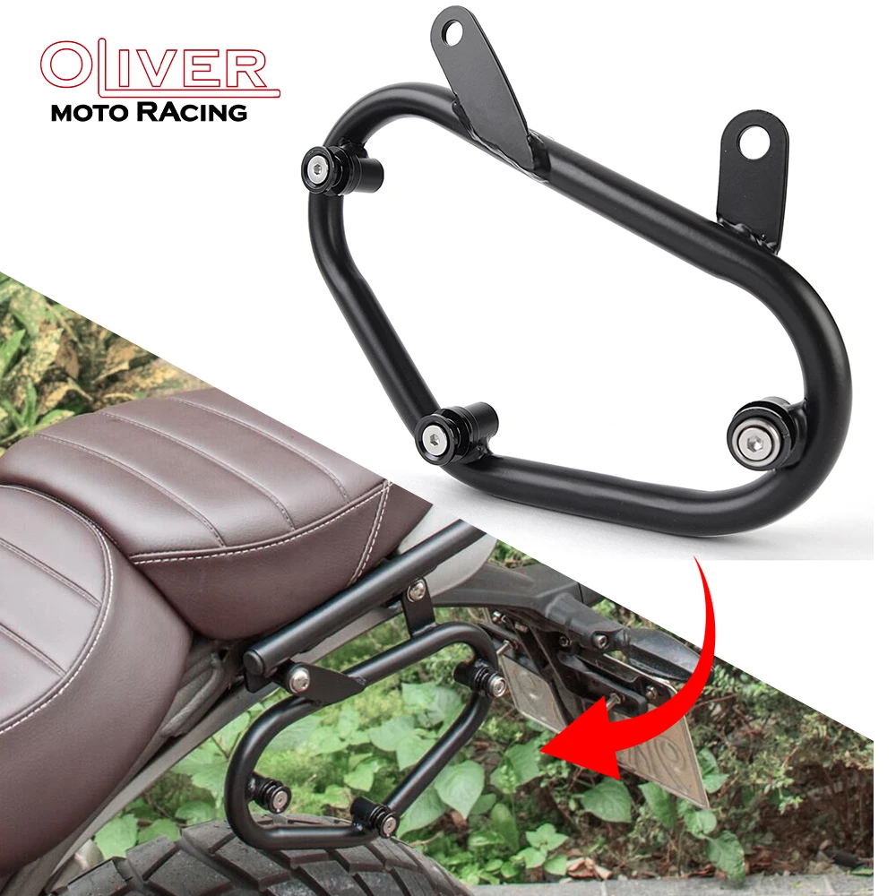 

Saddlebag Support Bracket For Triumph Speed 400 SCRAMBLER 400 400X Motorcycle Side Mount Holder Bags Luggage Rack Bars Rack