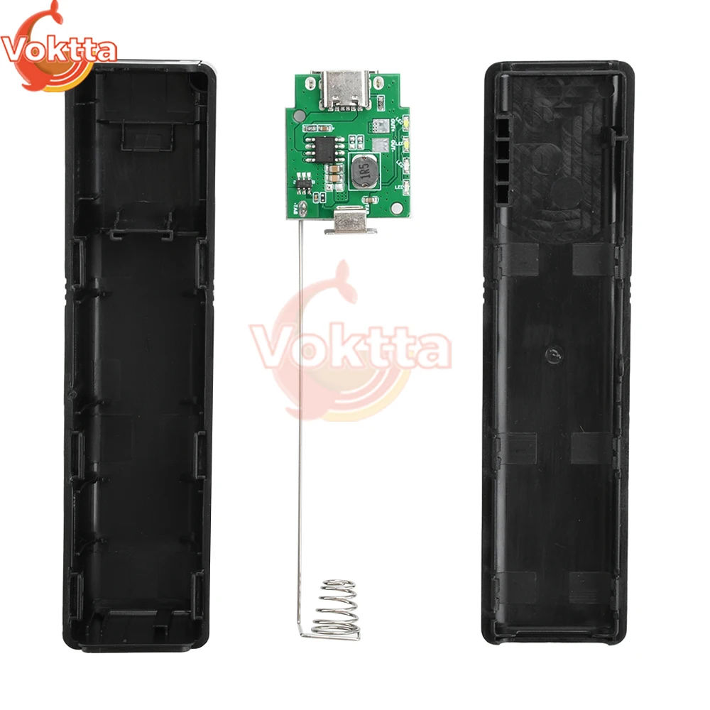 1*21700 batterie externe chargeur de batterie boîtier Portable Mobile alimentation banque boîte 10W type-c charge rapide bricolage batterie mallette de rangement