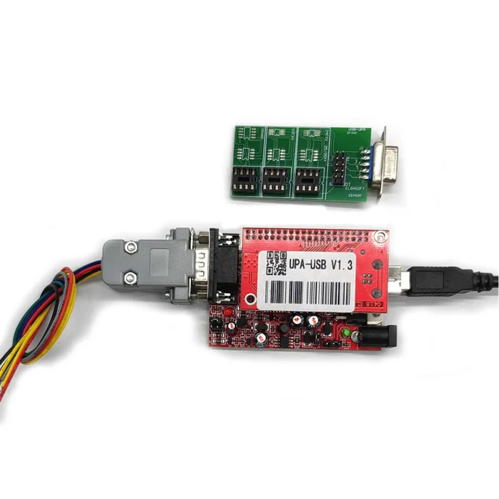 UPA USB V1.3 ECU Chip Tuning Programmer Eeprom Board Adapter with Test Cable Connector UPA-USB 1.3 Main Unit for OBD2 Diagnostic