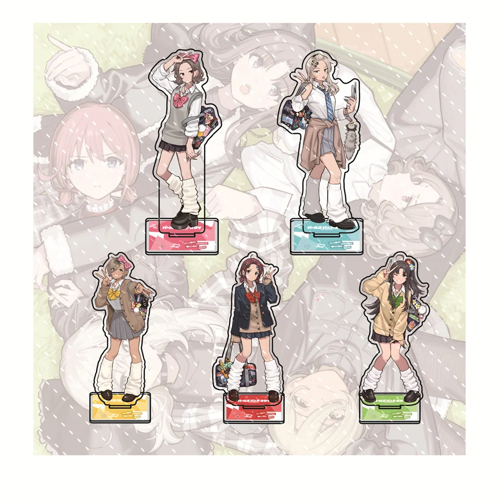 أنيمي الفتيات الفرقة كراي 15 سنتيمتر الاكريليك حامل نينا/أوا/روبا منضدية الزينة اكسسوارات ديكور الهدايا منتجات رائعة