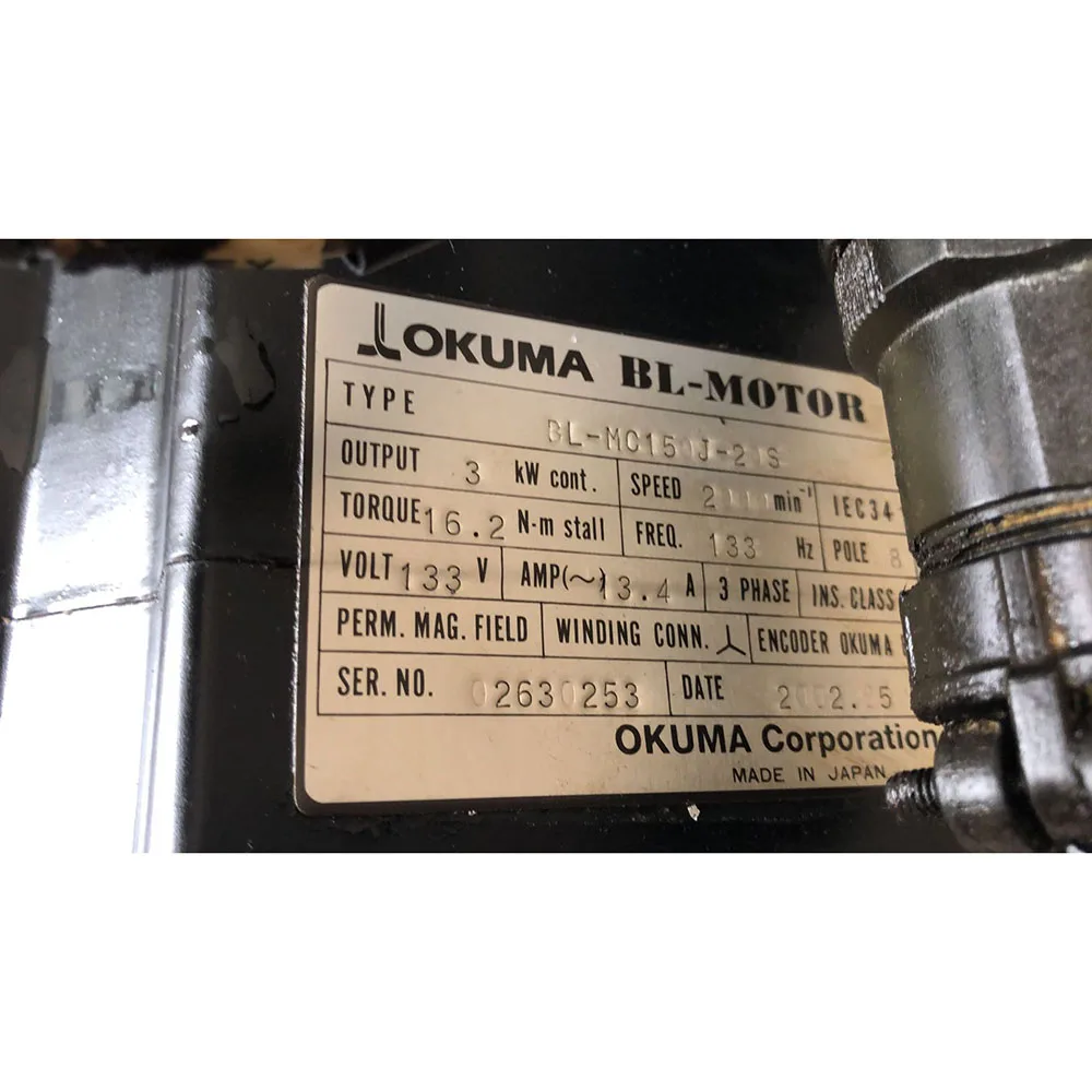 BL-MC150J-20S Серводвигатель для OKUMA