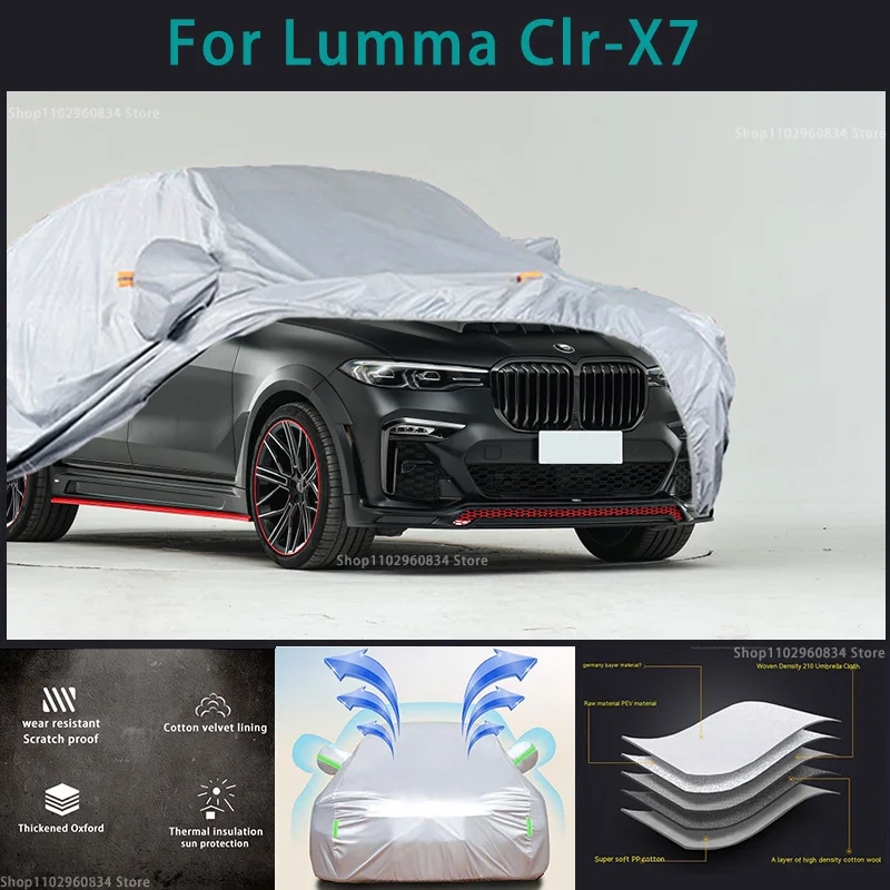 

For Lumma CLR-X7 210T Full Car Covers Outdoor Sun uv protection Dust Rain Snow Protective Auto Protective cover