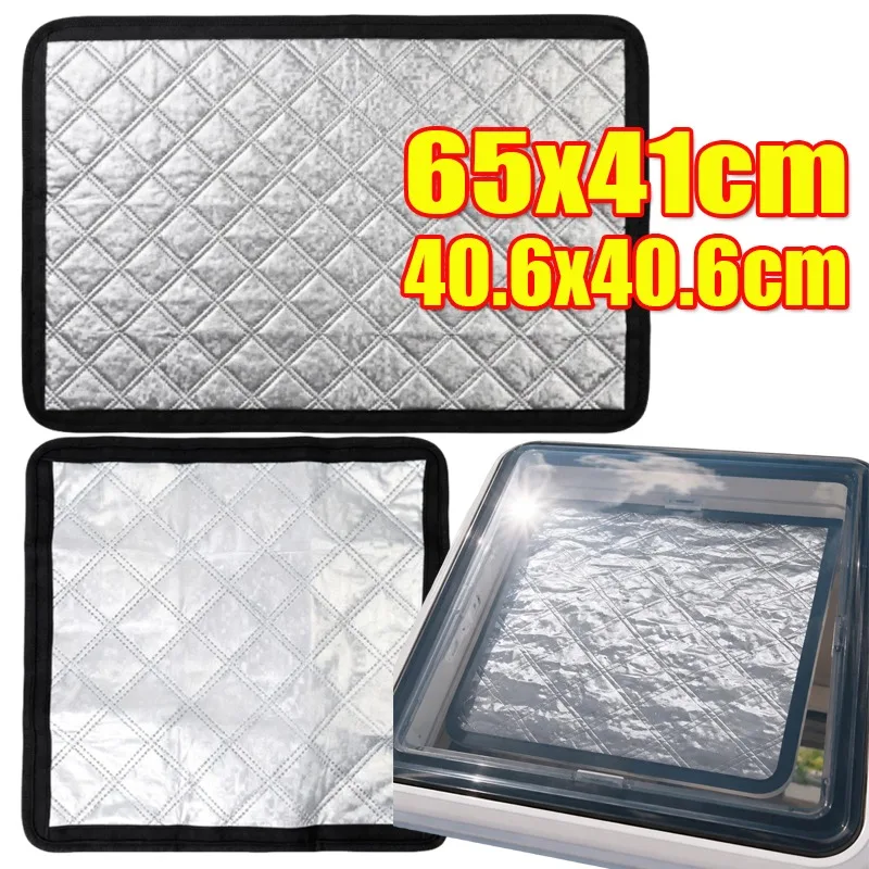 Foldable UV Protective Insulated Sunshades for RV Doors and Windows Suitable for Campers Trailers and RVs