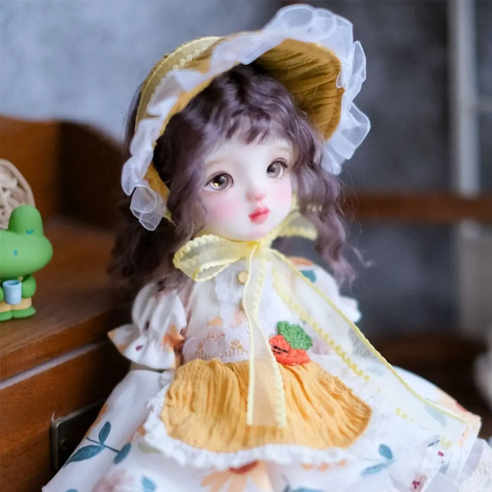 Conjunto de traje de muñeca Lolita BJD, vestido de princesa Retro bonito, regalo de juguete para niña de estilo chino, sin muñecas ni zapatos, 1/6