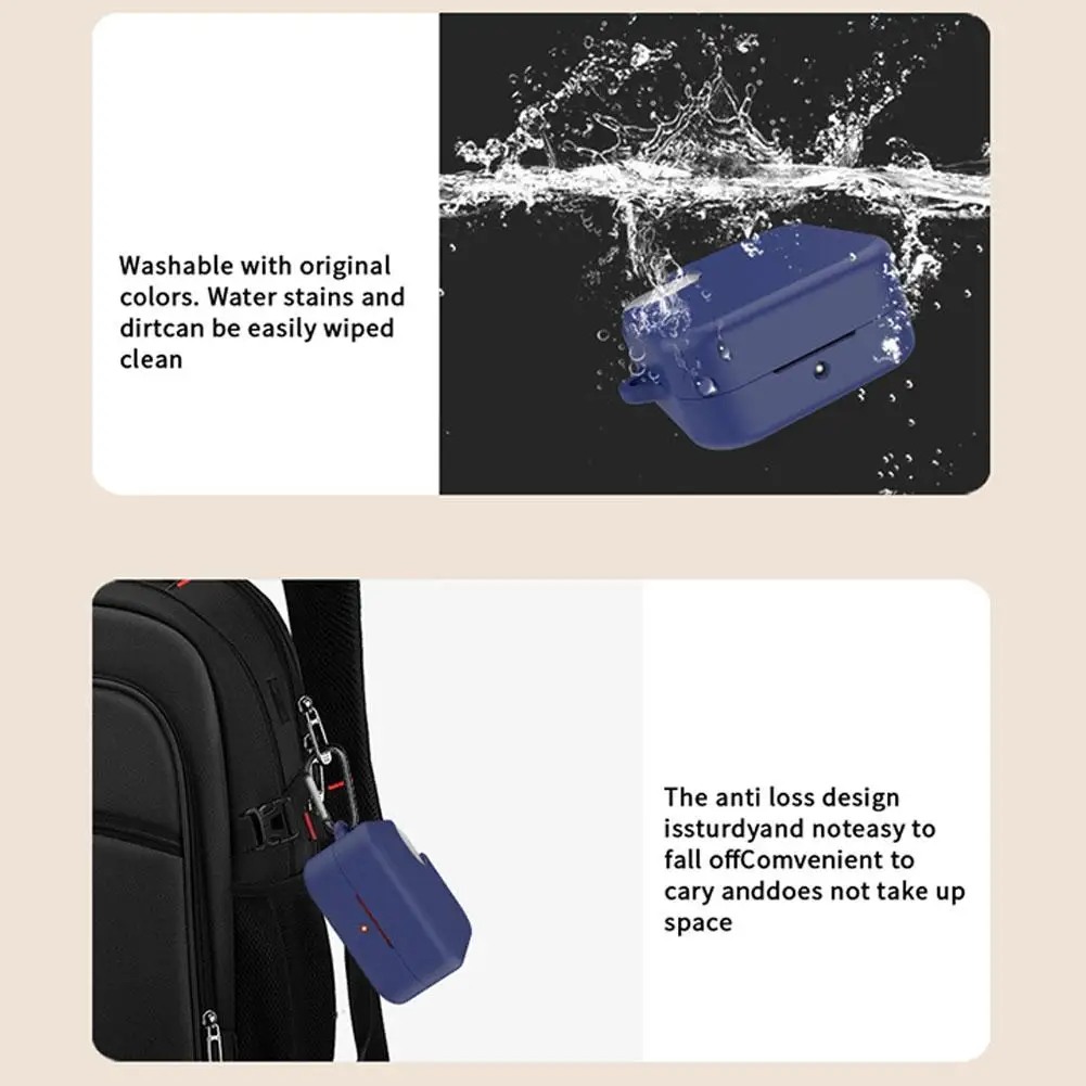 For CMF BY Nothing Buds Pro2 Silicone Protection Case For Headphones Anti Fall Dustproof Charging Compartment Protective Shell