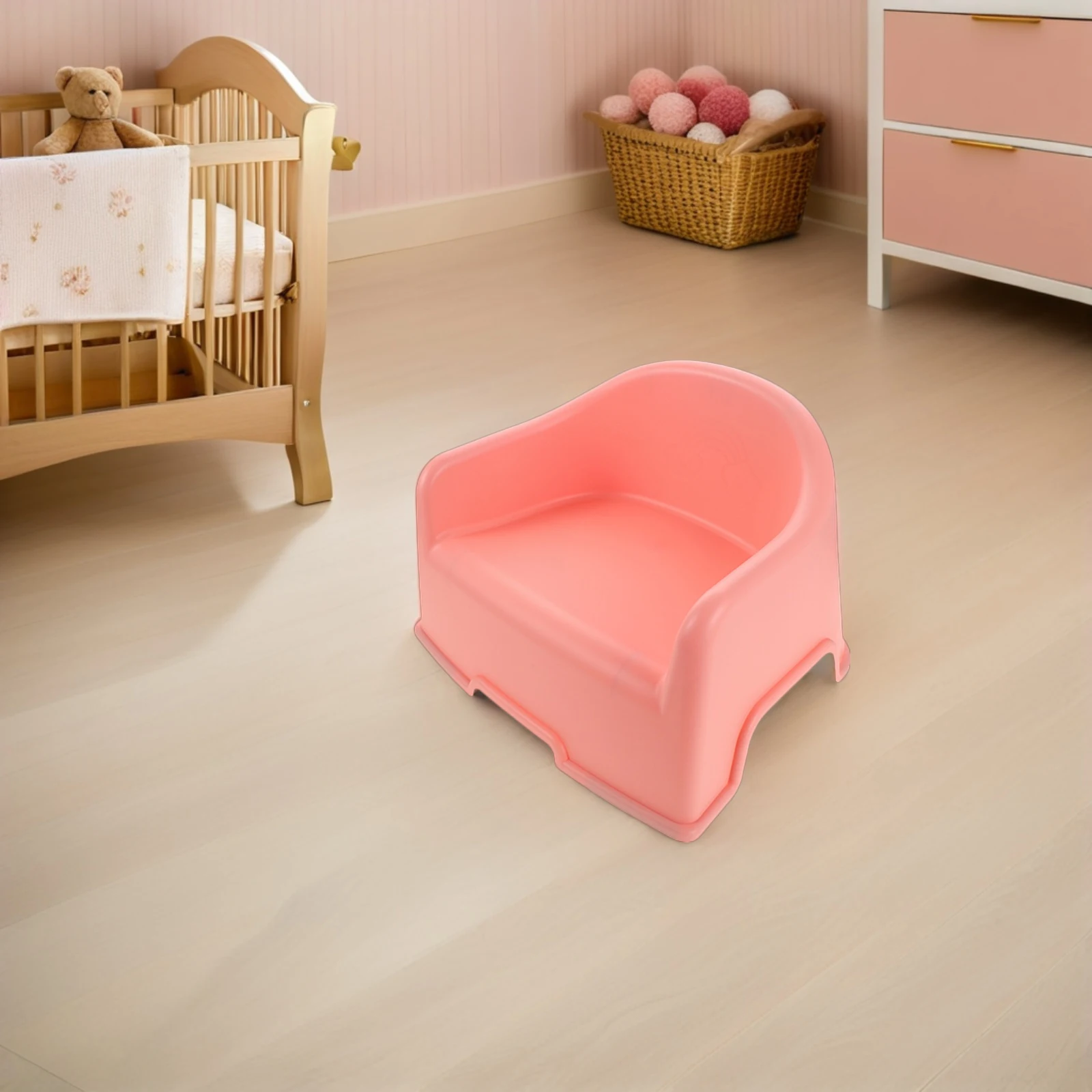 

3Pcs Kids Step Stool Thickened Plastic Bathroom Stool Antislip for Toddlers Bathing Shower Toilet Use