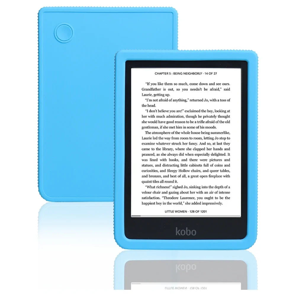 

Slim Silicone Cover For Funda Kobo Clara Colour / BW 2024 Case 6" eBook Soft Protective Back Shell