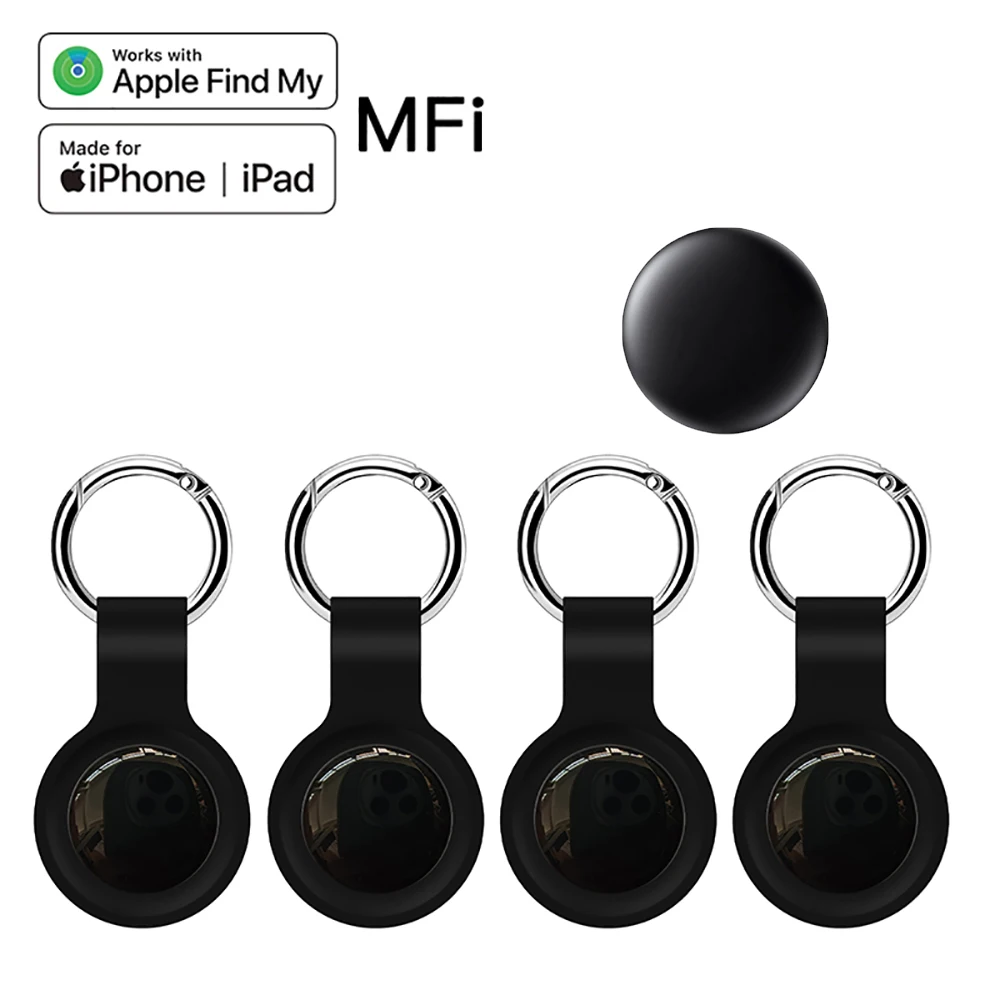 Mini rastreador GPS Bluetooth basado en Apple Find My App rastreador antipérdida localización de sonido recordatorio de mensajes dispositivo de alarma buscador de llaves