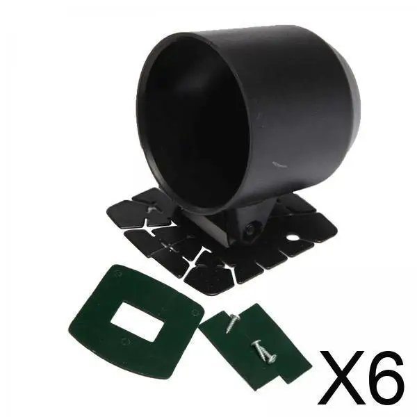 

Universal Single Gauge Pod Holder 55mm ABS Plastic Black for Automotive Boat Truck Dashboard Replacement