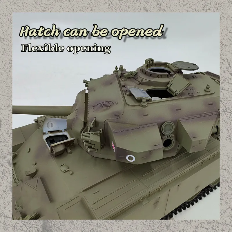 COOLBAK 1/16 British Centurion 2.4g Remote Control Off-road Battle Tank Can Be Matched With Henglong 7.0 Model Toys