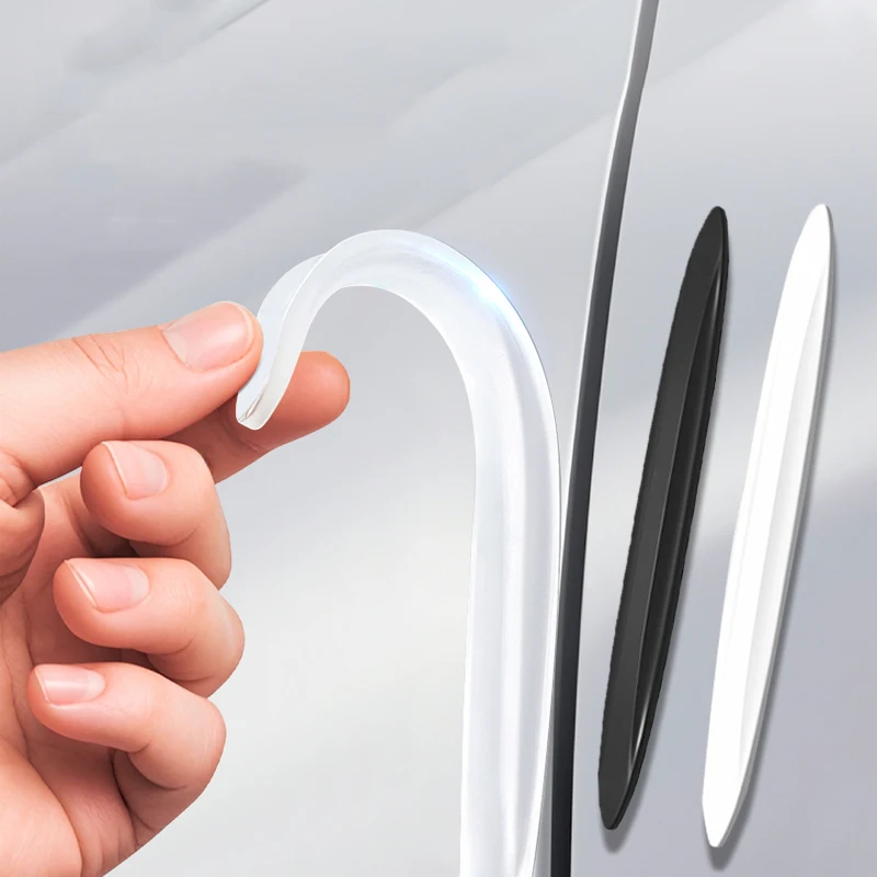 4pc Auto Tür Griff Schüssel Rand Schutz Wachen Puffer Trim Scratch Schutz Aufkleber Anti-kollision Schutz Streifen – Detail 13