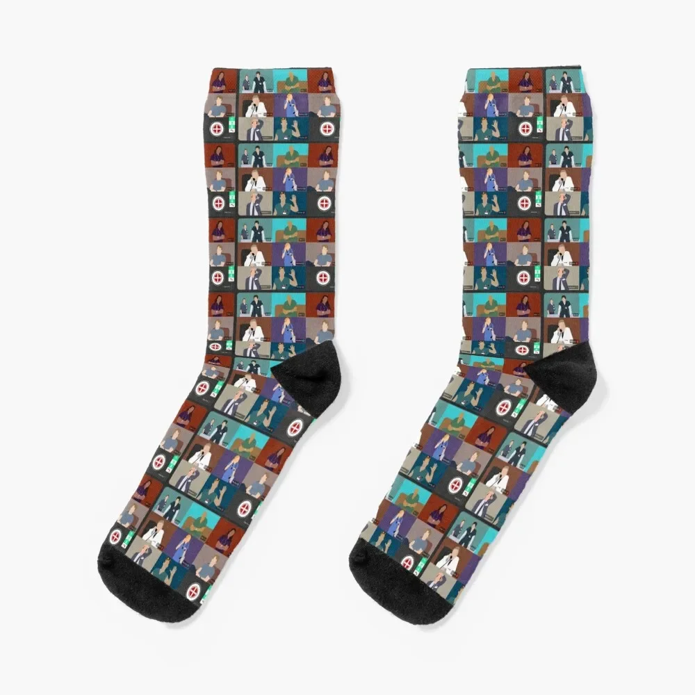 Scrubs Virtual Hangout Socks sheer warm winter Men's Socks Luxury Women's