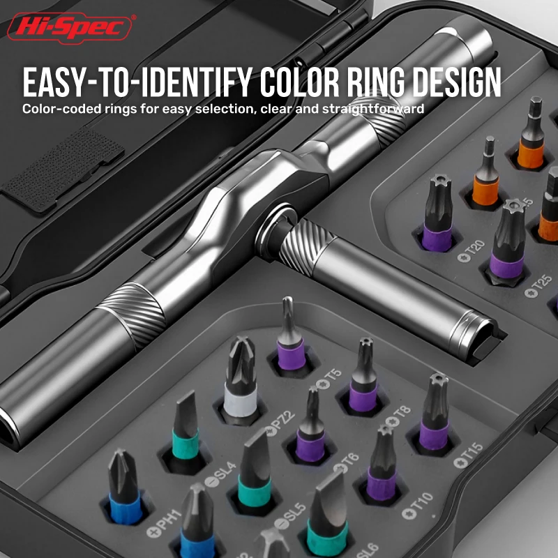 

​ Hi-Spec 24in1 набор мини-отверток с магнитной трещоткой и удлинителями, набор прецизионных отверток для инструмента для ремонта смартфонов