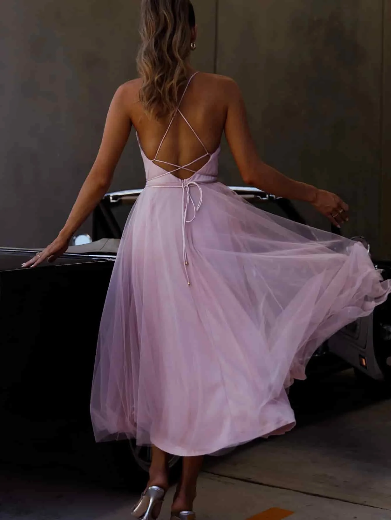 Abiti da ballo in Tulle rosa Vestidos De Fiesta Elegantes Para Mujer 2023 abiti da sera taglie forti abito da ballo Maxi abiti da donna