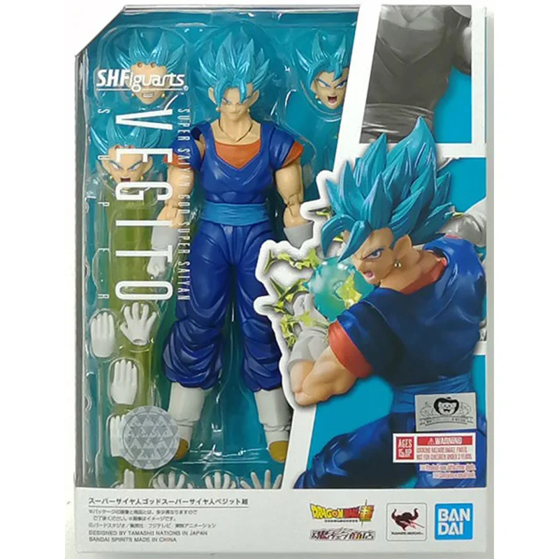 

15cm Dragon Ball Anime Figures Blue Fair Vegette Movable Action Figure Statue Model Doll Collection Toys Gifts