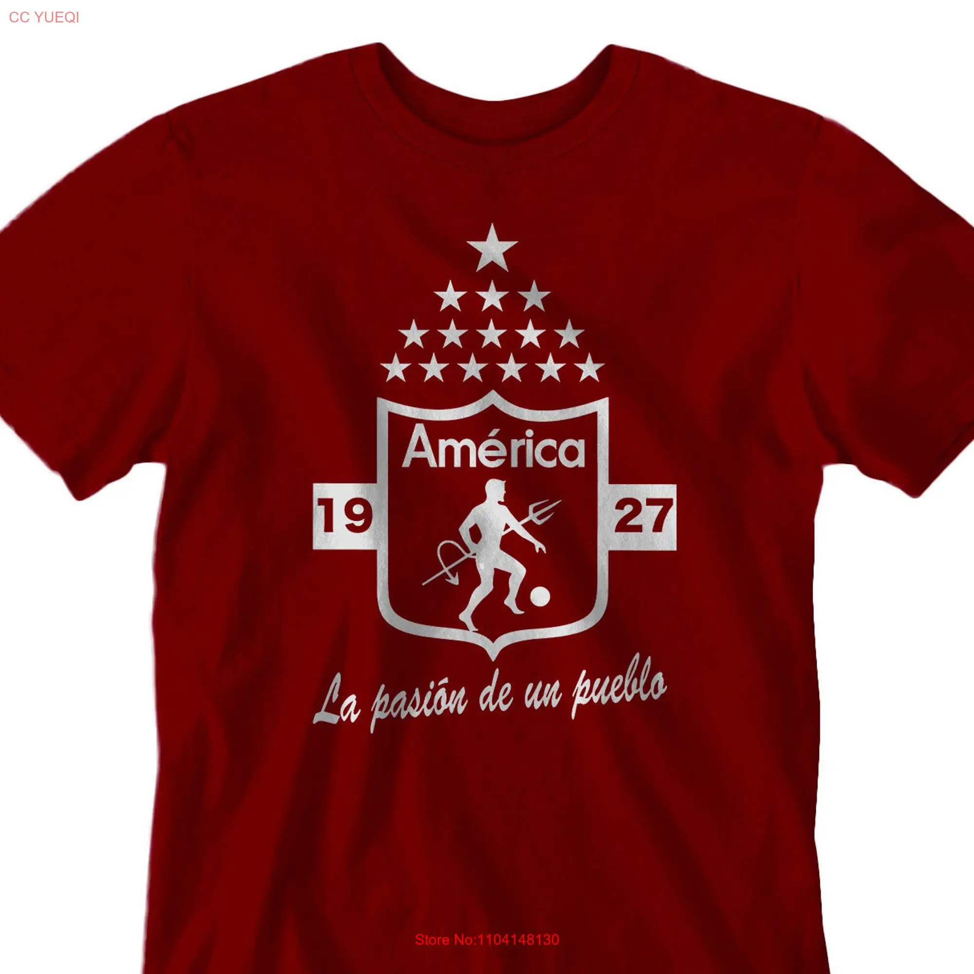 Kolumbia Ameryka de Cali t shirt camiseta La pasion un bordo długi lub krótki rękaw