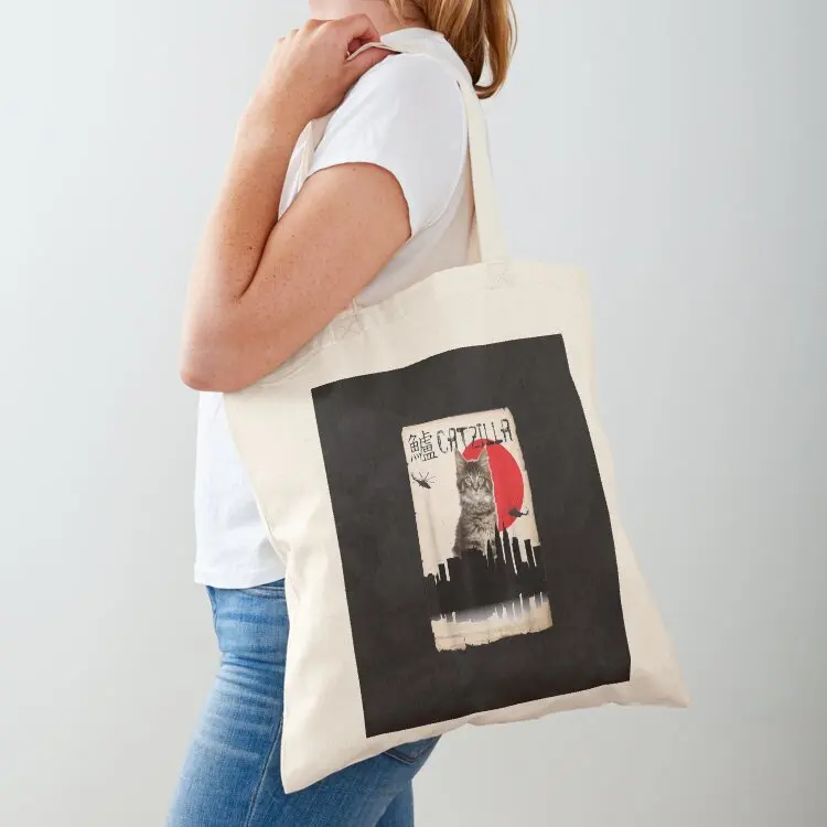 

Maine Coon Catzilla Tote Bag shopper bags for women Women's tote bag hand bag tote women