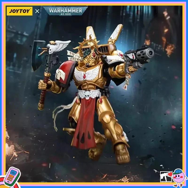 

JOYTOY 40k Dante 1/18 Action Figure 12.6 Cm Blood Angels Commander Anime Model Toys for Boys Gifts Original Box Anime Series