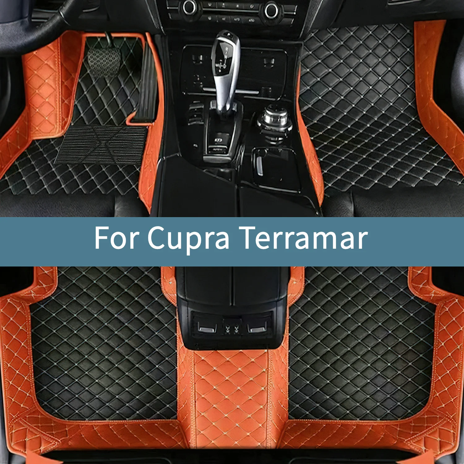 

Автомобильные коврики для Cupra Terramar 2024 2025 2026, водонепроницаемый полный комплект, напольные коврики для автомобилей, аксессуары