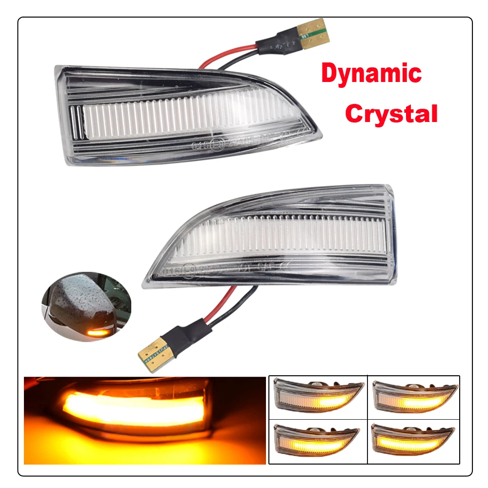 Dynamic Blinker For Renault Laguna 3 III Twingo II Latitude Safrane Fluence LED Turn Signal Arrow 2008 2009 2011 2014 2015 2016