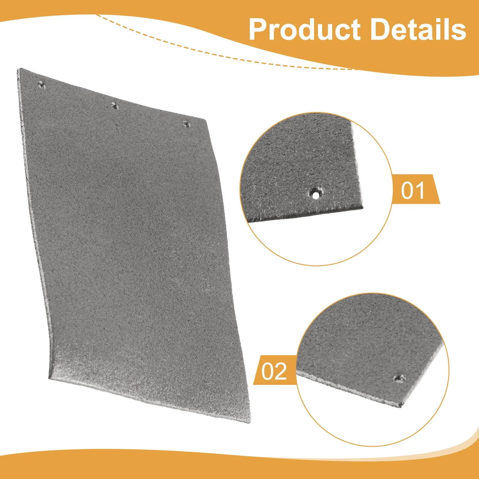 3Mounting =Hole =Carbon =Base Plate Pad Backing Sheet Carbon Base Plate Pad For Ma-Kita 9403 MT190 MT9 Belt Sander Power Tool