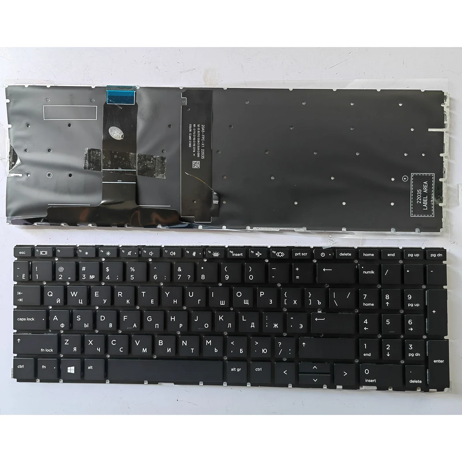 

RU for HP 450 G8 455G8 ZHAN War 66 PRO 15G4 HSN-Q27C-5 650 455R Laptop Keyboard