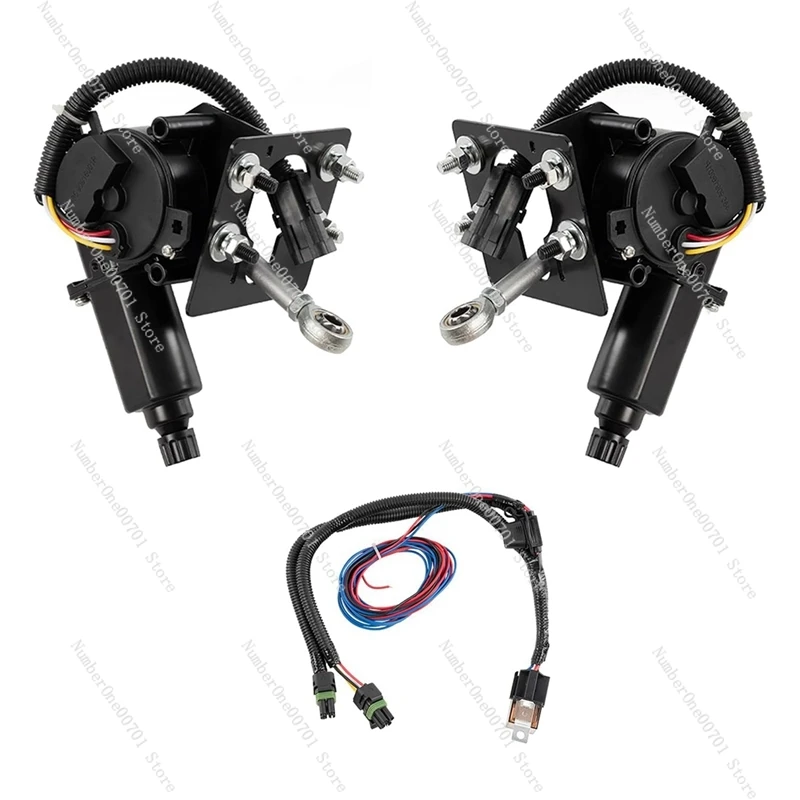 NEW-For  C3 Corvette 1968-982 Electric Headlight Conversion Motor Kits With Wire Harness 82-9129H 82-9130H 747-900
