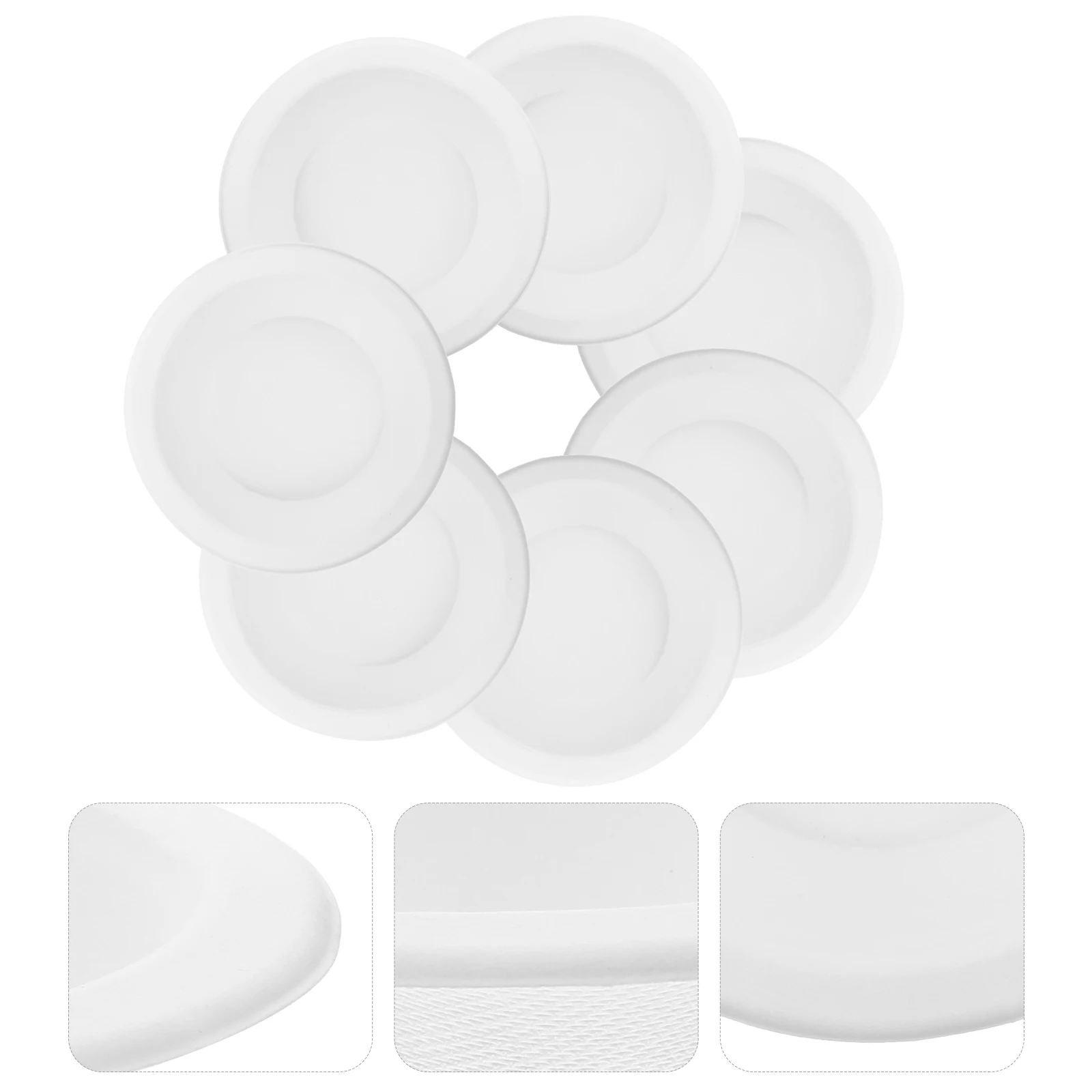 

20pcs Cat Bowl Food Bowls Disposable Pet Feeding Bowl For Cats Dogs Premium Paper Material Smooth Easy Clean Bite Resistant