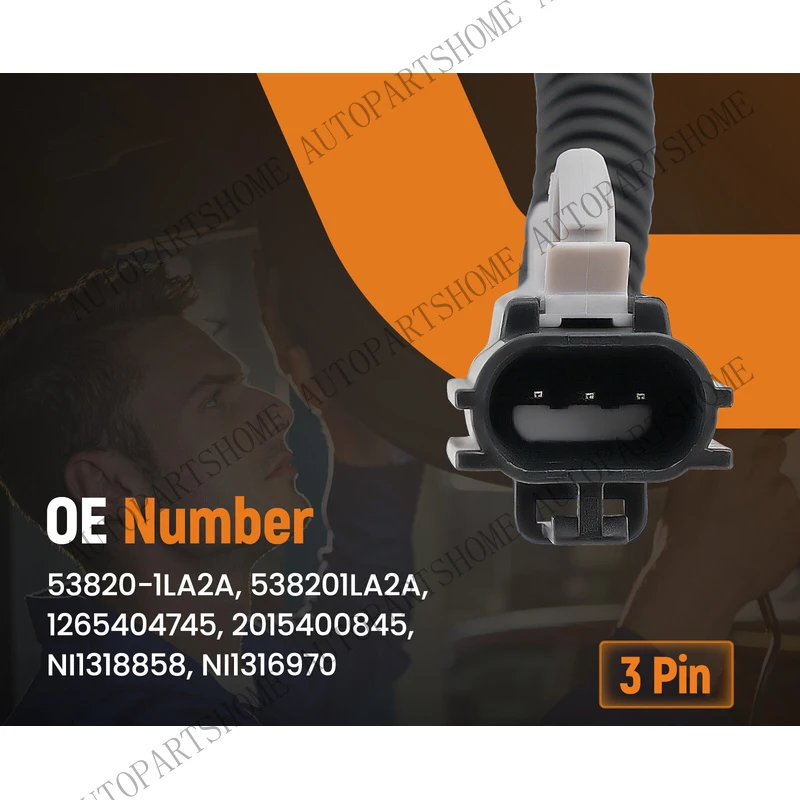 Z... Rear Ride Height Level Sensor For Infiniti QX56 QX80 5.6L V8 2011-13 53820-1LA2A
