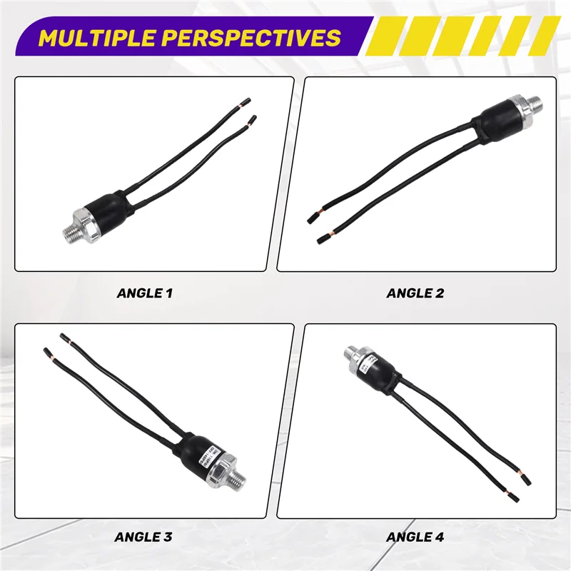 

Y20A 1/4 NPT Pressure Switch Air Compressor Pressure Switch Pressure Switch 110-140PSI