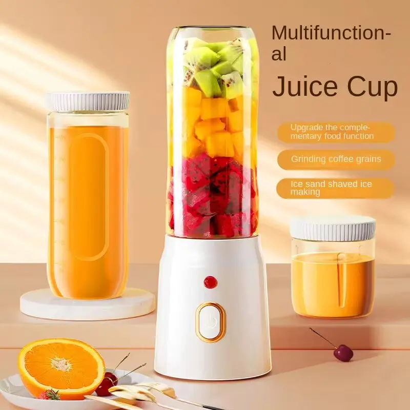 Portable Blender For Kitchen And Home Wireless Electric Fruit Juicer Machine Shakes and Smoothies Personal Travel Blender