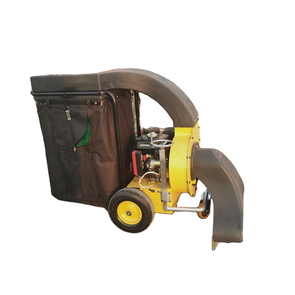 Leaf Collecting Cleaning Blower Suction Leaf Crusher Suction Machine for Landscaping
