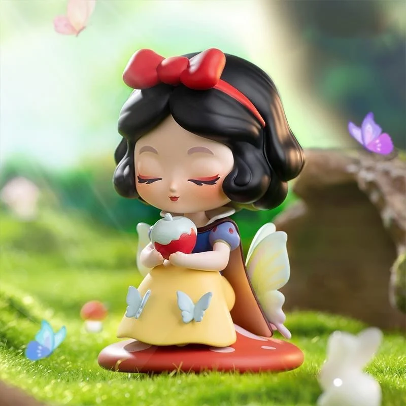 POP MART Snow White Becomes A Better Self Close Your Eyes Blind Box Kawaii Doll Action Figure Toy Collectible Model Mystery Box