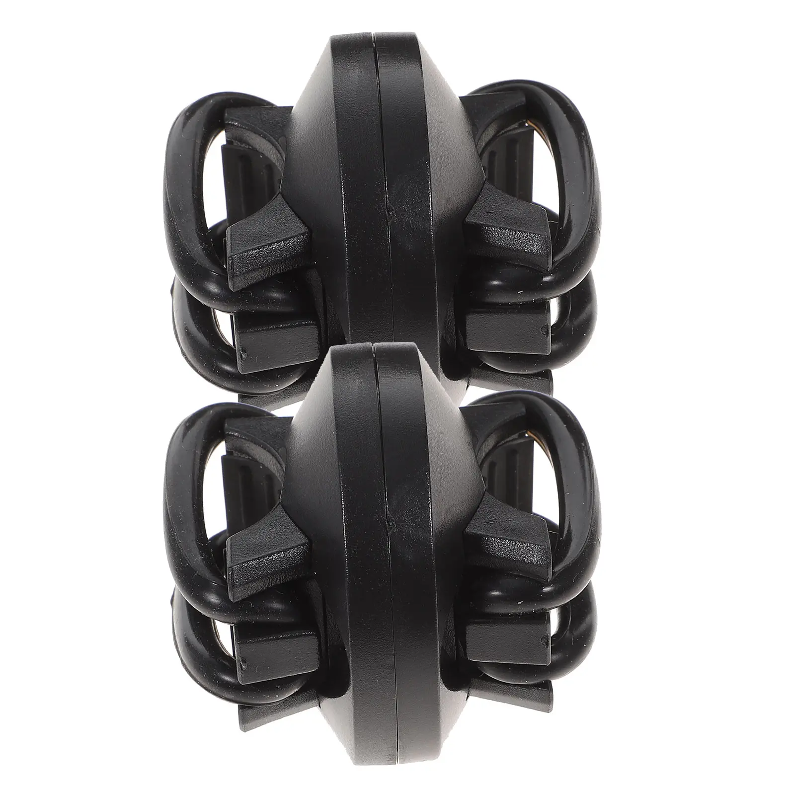 

2pcs Rotating Flashlight Clip Mounts Black Bracket for Bicycles Adjustable Torch Holder Cycling Hiking Camping