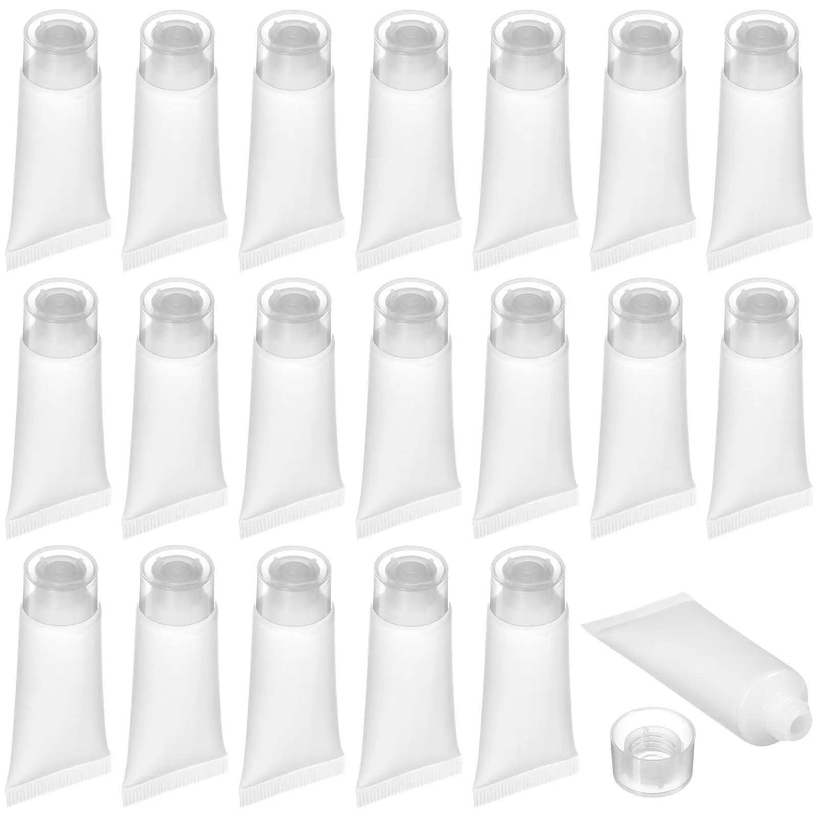 

50 Pcs Refillable Bottles for Lotion Travel Shampoo Face Wash Mini Water Dispenser