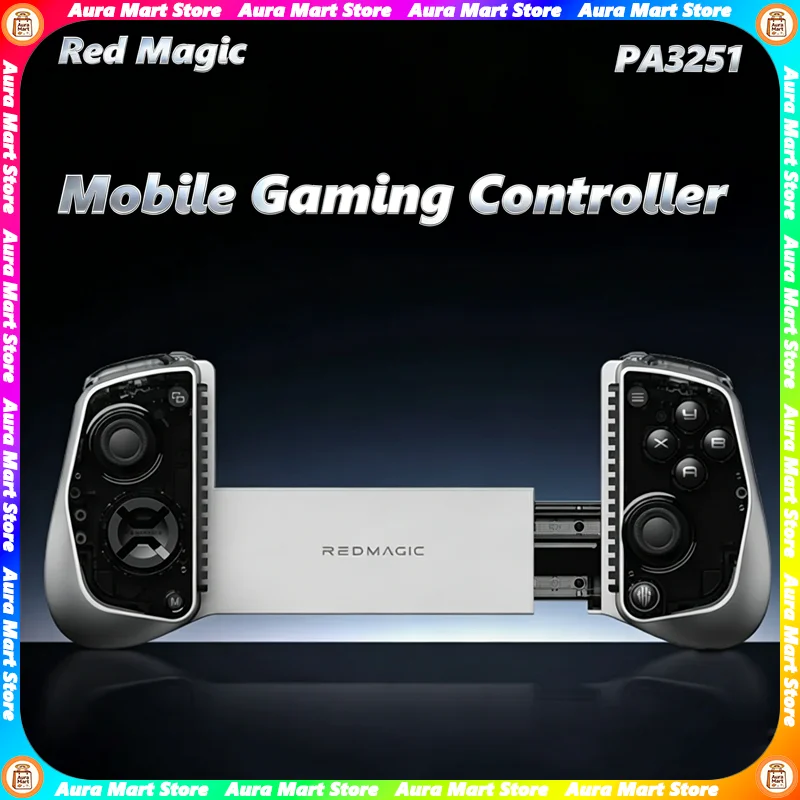 

Оригинальный беспроводной игровой контроллер Red Magic Shadow Blade 3 для мобильных игр, совместимый с планшетами Red Magic Esports, ПК, Android и iOS.