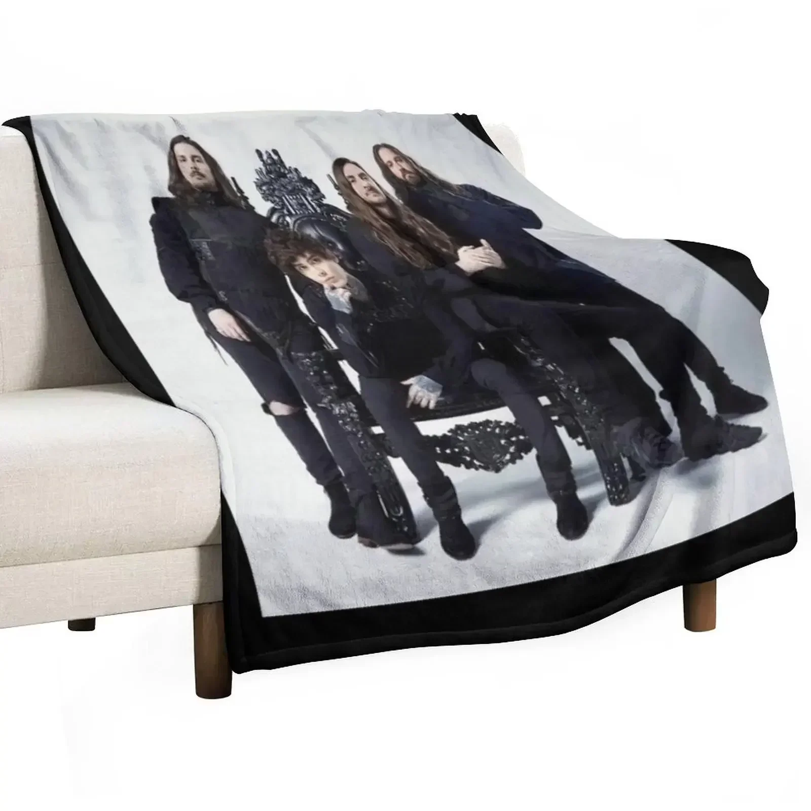 

Polyphia Merch Polyphia Band Team Throw Blanket Soft Comfort Blanket for Reading Watching TV
