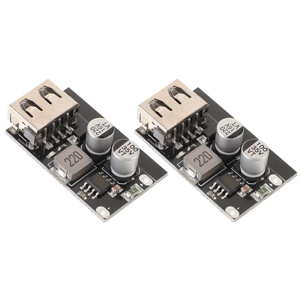 

2 Pcs Module Fast Charging Board Electronic Dc Power Supply Adjustable Regulator